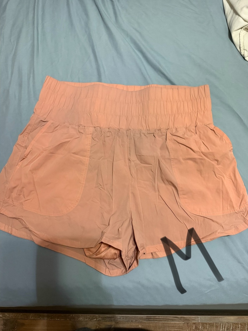 JoyLab Coral Pink Athletic Shorts with Elastic Waist